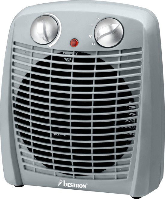 Bestron Stove - AFH211G - 2 Réglages de chaleur - Protection contre la chute - 2000W - Blanc - 5 ans de garantie