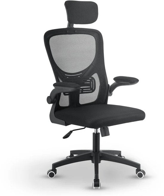 Chaise de bureau ergonomique - Baltimore - Noir