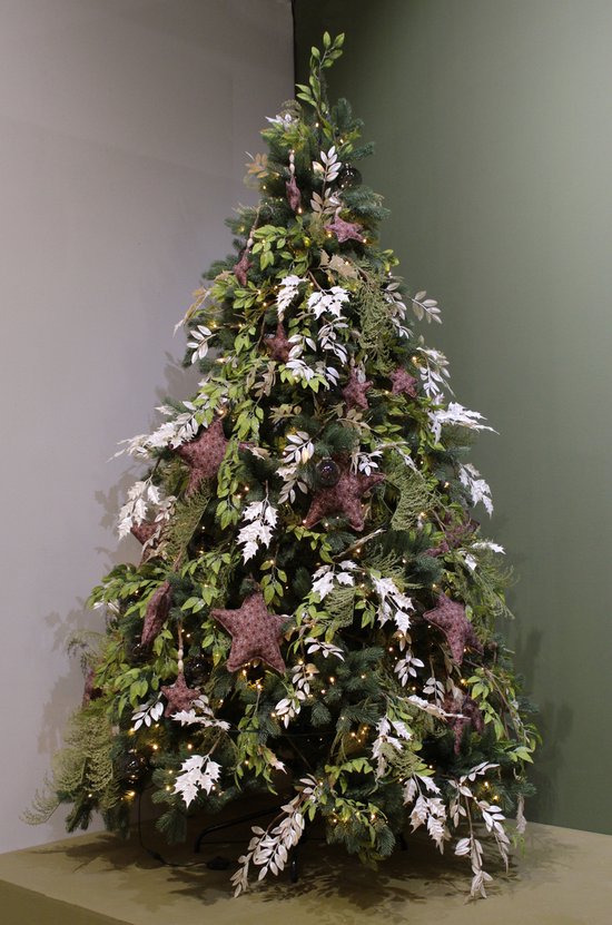 Wintervalley Trees - Arbre de Noël artificiel Lucas avec lumière - 138x240cm - Vert