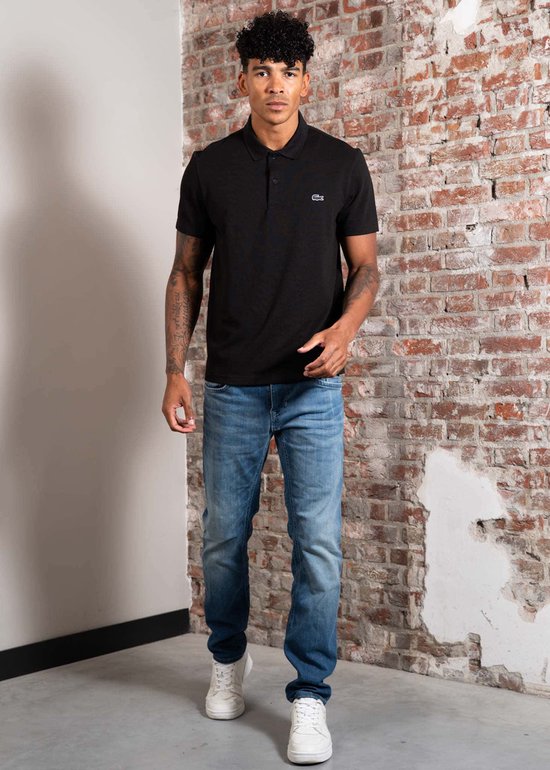 Polo Lacoste respirant noir - Taille XL - Homme
