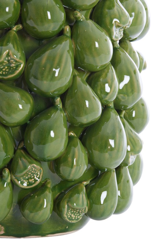 Light & Living Vase Natalia Céramique, 47cm de haut - Vert foncé