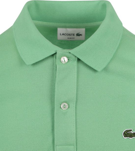 Lacoste - Polo Pique Mid Green - Slim-fit - Polo Homme Taille 4XL