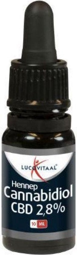 Lucovitaal Hemp Cannabidiol CBD 2.8% Supplément nutritionnel - 10 millilitres