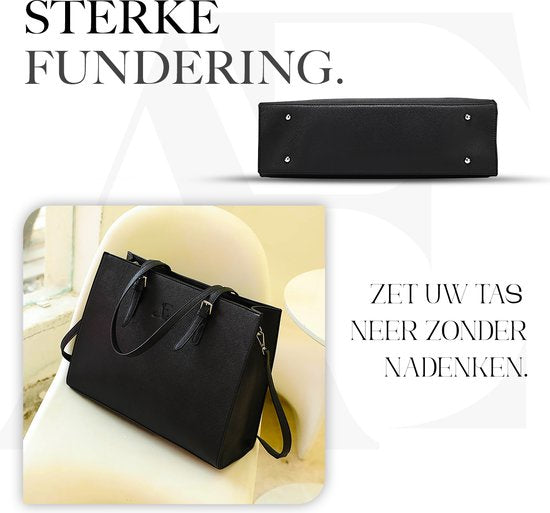 Aramae® - Laptop bag Ladies - Handbag - Shoulder bag - Office bag Ladies - Incl. shoulder strap