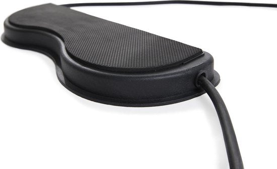 Appareil de fitness multifonctions - Noir - Genouillère confortable et antidérapante