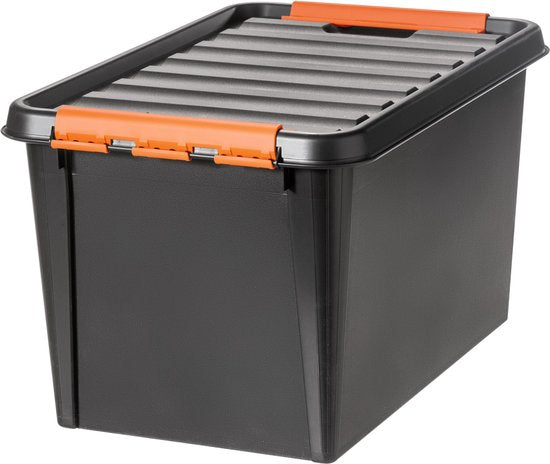 SmartStore - Pro 45 Boîte de stockage 50 litres - Polypropylène - Noir