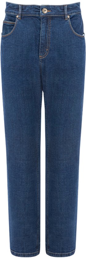 Milanoro - Pantalon Jeans Denim - L31 / L30 - Noir Bleu - Coupe droite avec jambes droites - Modèle intemporel à 5 poches - Confort optimal