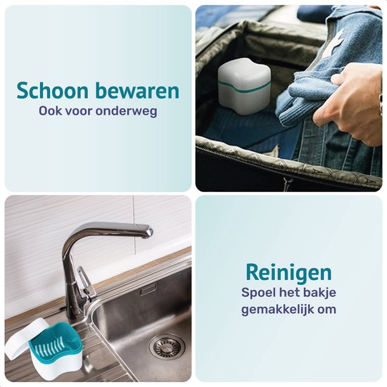 Plateau pour prothèses dentaires - Plateau pour brackets - Avec égouttoir - Pour - Appareils dentaires - Prothèses - Plateau pour brackets - Boîte pour brackets - Plateau