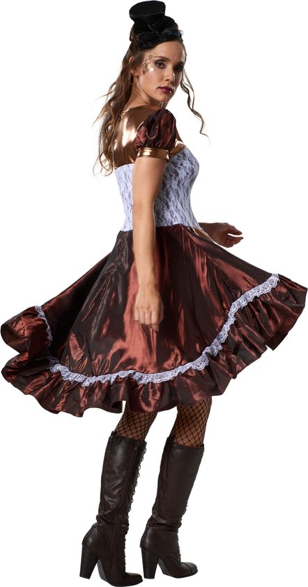 Dressforfun Steampunk lady S - costume fantaisie halloween dress up partywear carnaval costume partywear - 302300