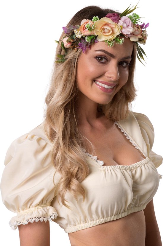 Dressforfun Dirndl blouse Anni M - déguisement costume halloween déguisement carnaval déguisement carnaval déguisement carnaval - 303046