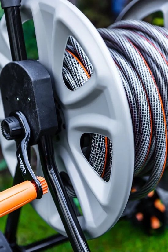 Ensemble de chariots à tuyaux NEO (PRO) Comprend le tuyau 30M1 et les raccords de tuyau