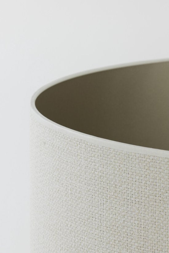 Light & Living - Abat-jour SAVERNA - Ø60x43cm - Blanc