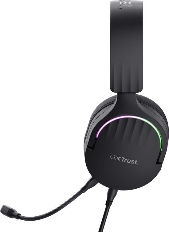 Trust GXT 490 Fayzo - Casque de jeu filaire - 7.1 Surround Sound - USB - Noir