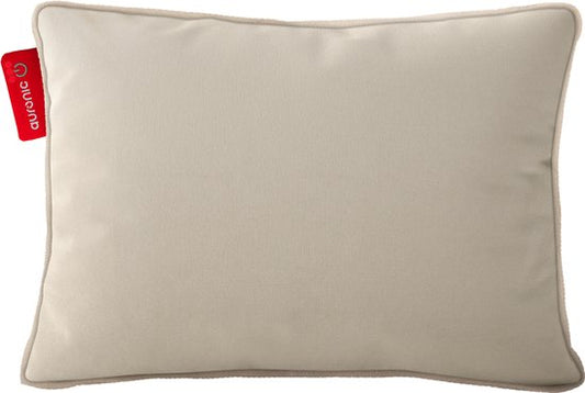 Auronic Heat Pillow - Velours - 45x60 - Sans fil - Rechargeable - Oreiller électrique - Infrarouge - Taupe
