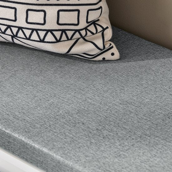 SoBuy Meuble d'entrée avec portes coulissantes, banc à chaussures à 6 compartiments pour l'entrée, 90x35x46 cm, blanc, FSR133-K-W