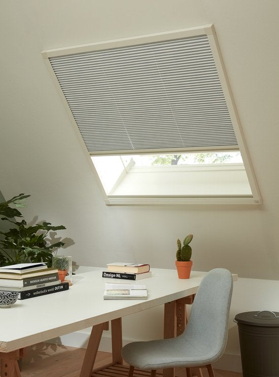 Bruynzeel Duo-plissé s500 117x121 blanc