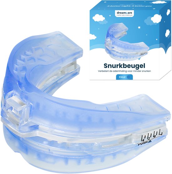 DreamCare Anti-Snoring Brace Comfort - Attelle anti-ronflement - Anti-ronflement - Ajustable - Attelles anti-ronflement - Produits anti-ronflement - Morsure de plis