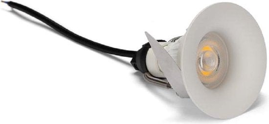 EtiamPro plafonnier encastré GU10 - courbé - blanc