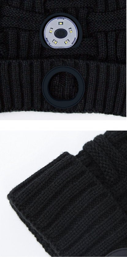 Garpex® Chapeau confortable avec éclairage LED - Chapeau LED Taille unique