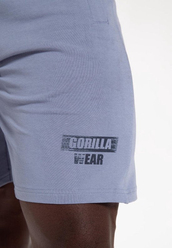 Gorilla Wear Short Lopez - Bleu pierre - 3XL