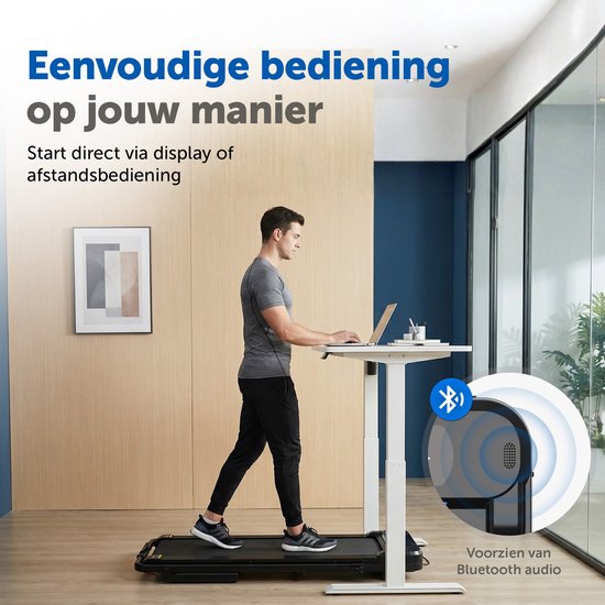 ACTYV Tapis de course pliable 1-12km/h - Avec huile de lubrification, tapis de protection - Tapis de course - Tapis de marche - Pour la maison - Électrique - Pliable