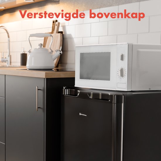 KitchenBrothers Réfrigérateur - 81L - Réfrigérateur de table avec congélateur - Glacière - Frigo - Pose libre - Noir