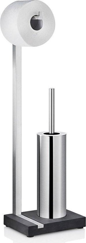 Blomus MENOTO Robinet de toilette 1 rouleau - Inox mat - Haut