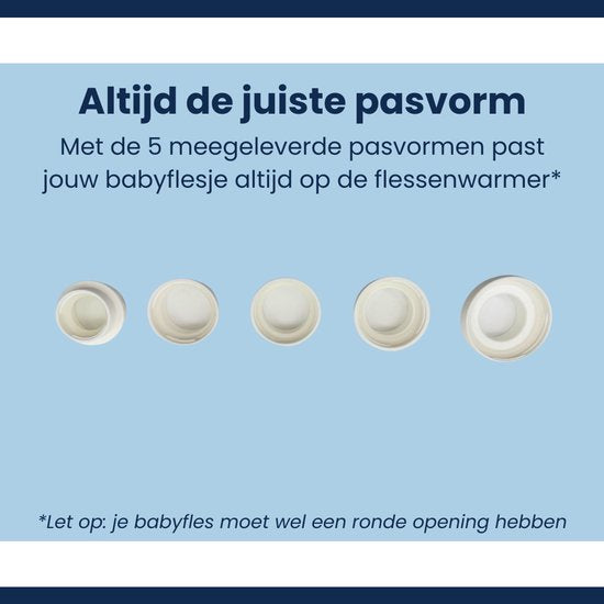 LAKOO Chauffe-biberon numérique - Alimentation bébé - Sans fil - Modèle 2024 - jusqu'à 6x le réchauffement sans électricité