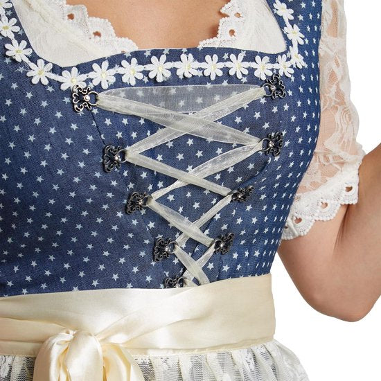 Dressforfun Midi-Dirndl Kleinwalsertal modèle 2 M - costume déguisement halloween tenue de soirée carnaval costume carnaval tenue de soirée - 304641