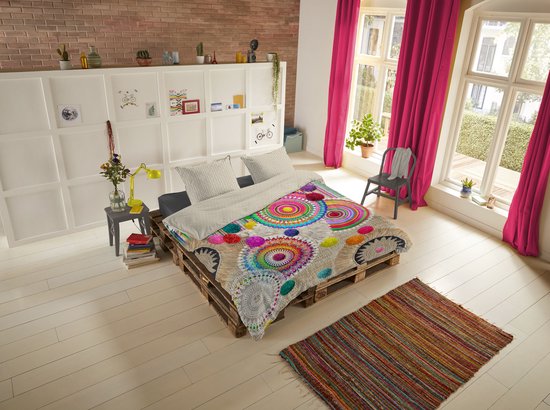 Housse de couette - Hip - "Inessa" - Multi - (140x200 cm)