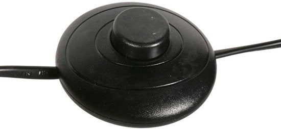 Steinhauer Exclusive - lampadaire - Mykty - noir - métal - Ø 40cm - LED - 4201ZW