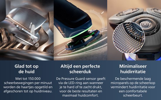 Philips Shaver Limited Edition 9000 Series S9980/54 - Rasoir électrique - avec tondeuse - hommes - Quick Clean Pod