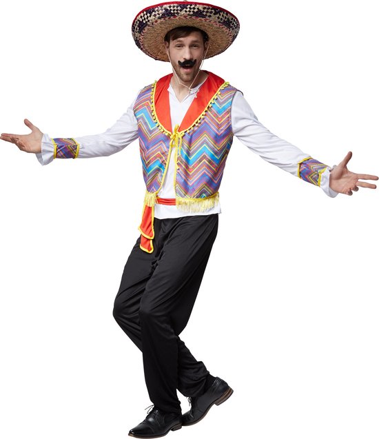 Dressforfun Juan - Costume mexicain - L - déguisement déguisement halloween déguisement fête déguisement carnaval déguisement fête déguisement carnaval - 302717