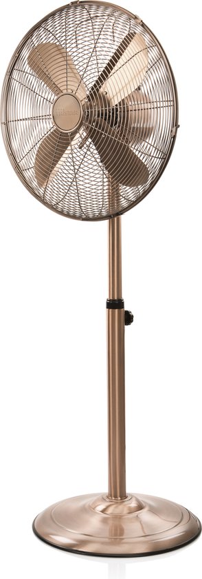 Tristar VE-5971 - Ventilateur trépied rétro - Ø 40 cm - Finition cuivre