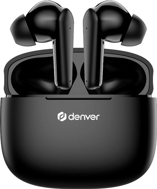 Ecouteurs Denver - Ecouteurs légers - 6 heures d'écoute - Bluetooth 5.3 - TWE48