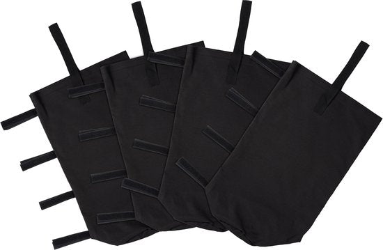 Tristar PT-7805 - Jeu de 4 sacs de sable - Pour lester les tentes de fête - Parasol - Sacs de poids - Sacs de lestage - Contrepoids - Poids de pied - 4 pièces