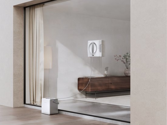 ECOVACS - WINBOT W2 Pro Omni EU - Robot nettoyeur automatique de vitres - Robot laveur de vitres - Technologie de nettoyage intelligent - fenêtres, portes de douche - Nettoyeur de vitres