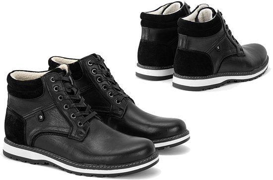 Milanoro - Elégantes baskets en cuir pour homme - Cognac - Taille 46