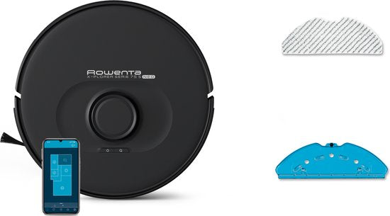 Rowenta X-Plorer RR85E1WH robot aspirateur Noir
