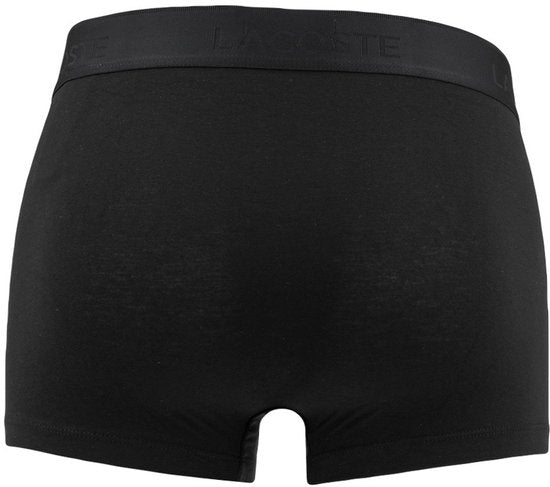 Lacoste hommes 3P boxers basic black II - XXL