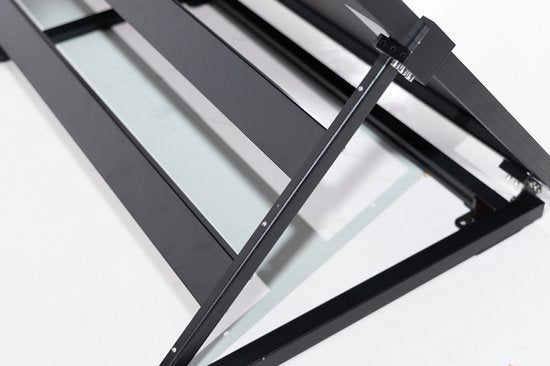 Sunet - Panneau solaire avec prise - 380 Wp & Plug And Play - équipé d'un câble de 5 mètres et d'un micro-onduleur - pour la production d'énergie renouvelable - aluminium noir et verre