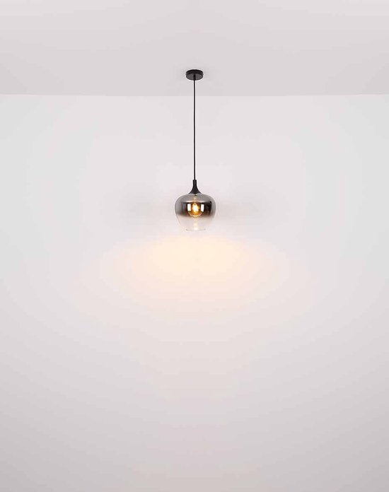 Globo lampe à poser Maxy - noir - métal - 15548T