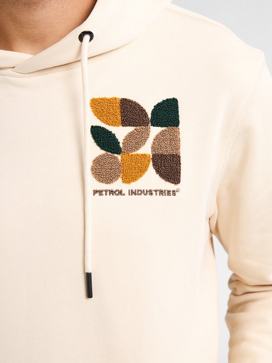 Petrol Industries - Sweat à capuche à imprimé dorsal Sparta pour homme - Jaune - Taille XL