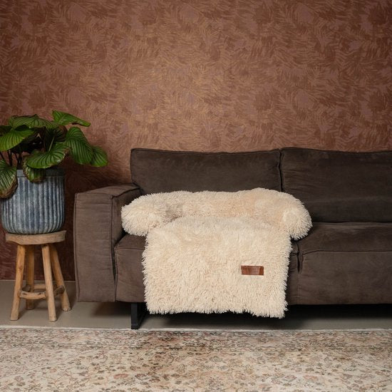 By Cee Cee - Dog Rug Bench Original - Dog Rug Bench - Dog Basket - Premium - Fully Unzipable - Beige - Size M - 90x90