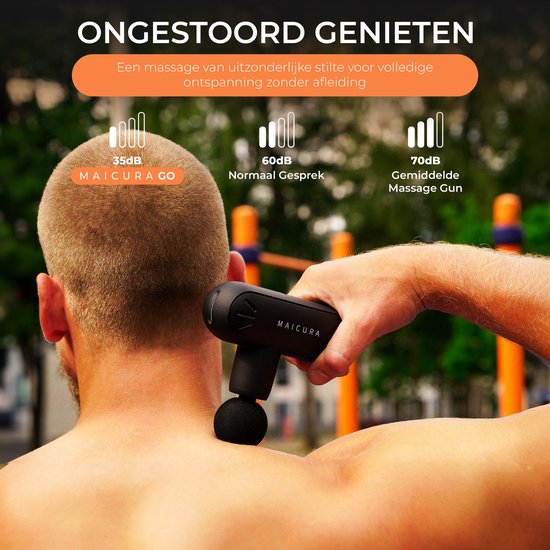 Maicura GO - Pistolet de massage - Professionnel - Appareil de massage - Pistolet de massage - Infrarouge