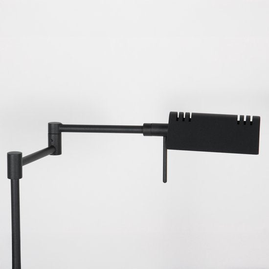 Mexlite - lampadaire - GlowGo - noir - métal - lampe de lecture - LED - 4603ZW