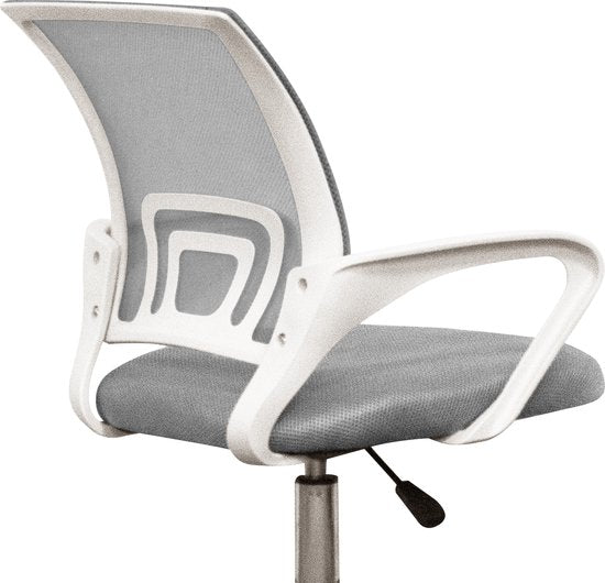 VDD Siège de bureau - gris/blanc - ergonomique - réglable en hauteur