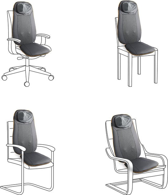 medisana MCN Coussin de massage Shiatsu