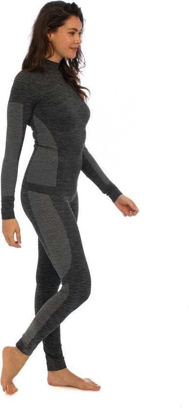 HEAT KEEPER Chemise thermo à manches longues pour femmes - M