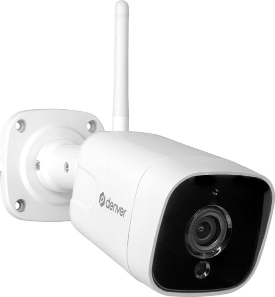 Caméra de sécurité Denver pour l'extérieur et l'intérieur - avec vision nocturne - avec WiFi et application - Full HD - détection de mouvement - IOC241